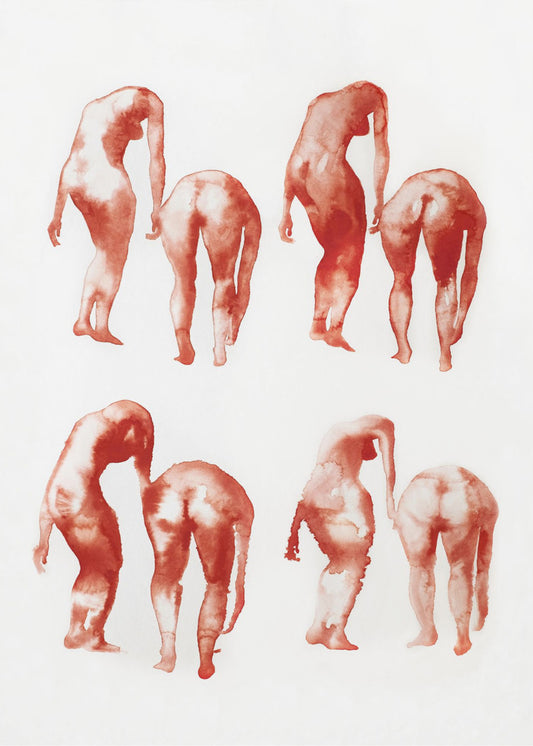 Figure Motion Study 2x4 | Poster