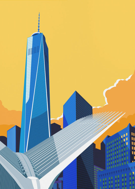 WTC et Oculus New York City | Tableaux sur Toile