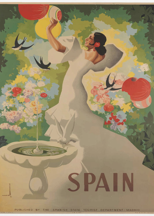Spanien Poster - Kunstdruck | Leinwand-Bilder