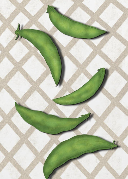 Sugar snap peas | Poster