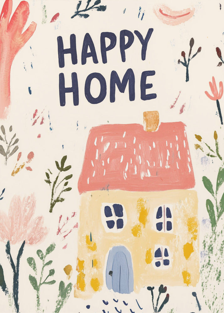 Happy home | Poster