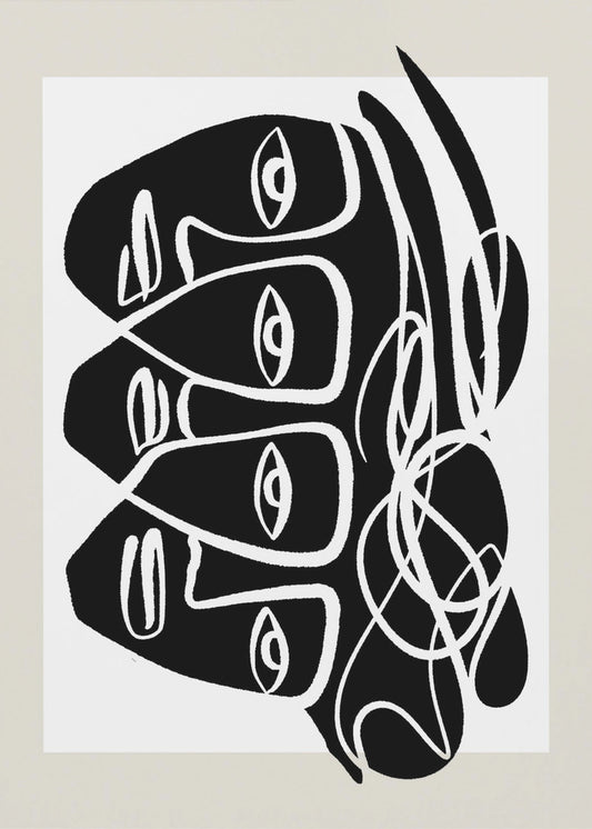 Abstract Faces | Poster
