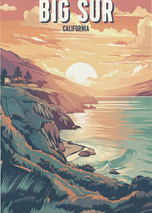 Big Sur | Tableaux sur Toile