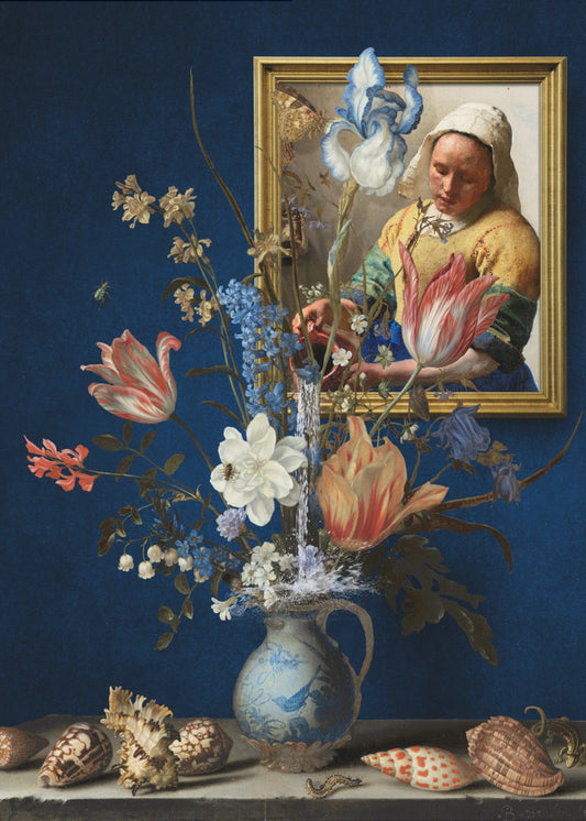 Balthasar &amp; Vermeer - Konst kombinerad | Poster