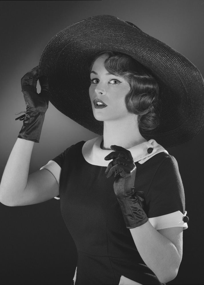 Bellezza anni '50 ed eleganza francese | Stampe su Tela