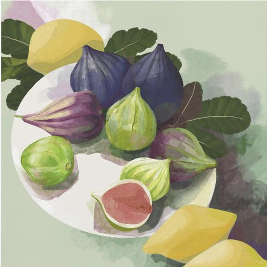 Figs and lemons | Poster