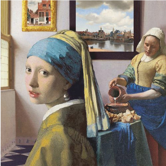 Vermeers flickor | Poster